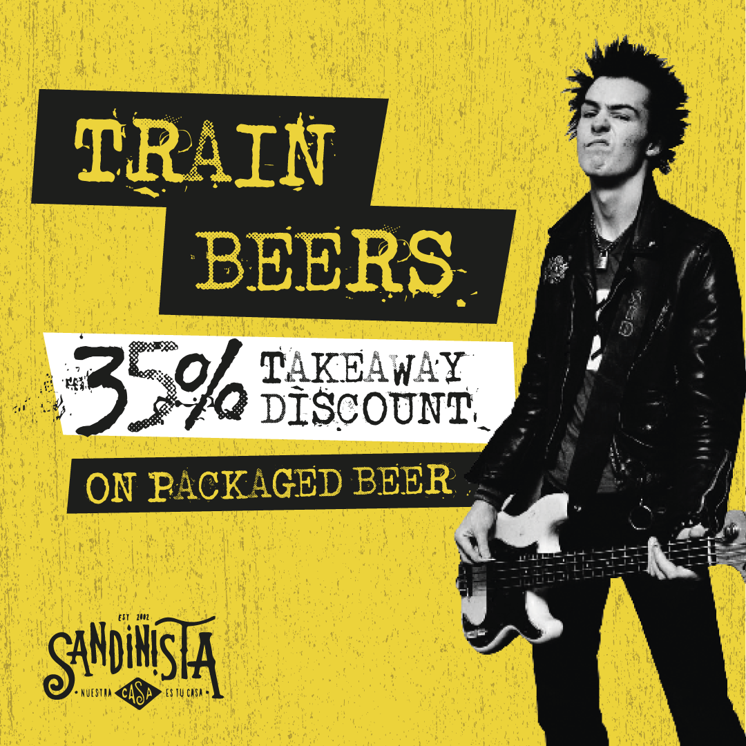 35% Off Train Beers & Nightcaps
